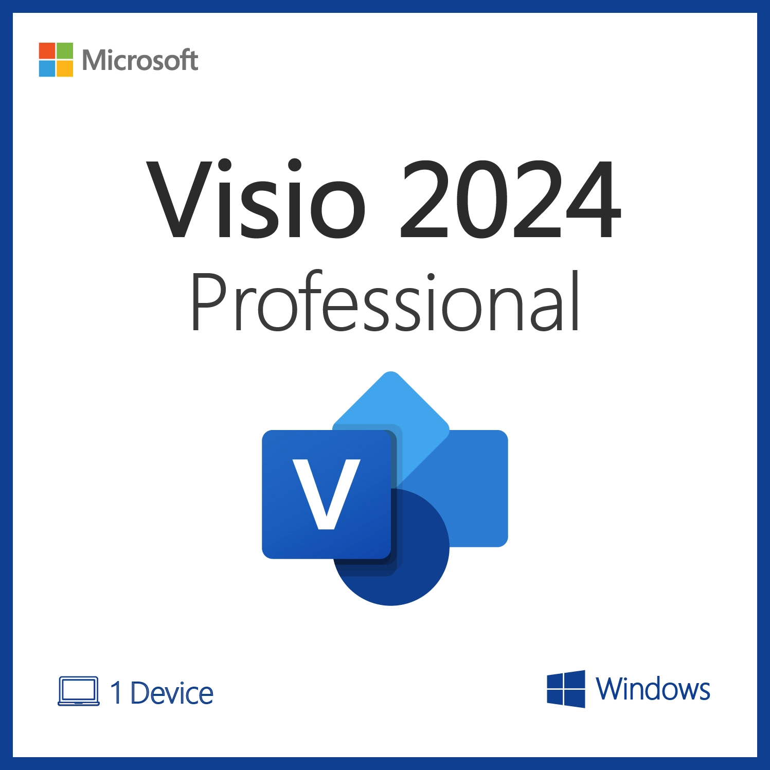 Microsoft Visio 2024 Professional – Lifetime License Key for 1 PC